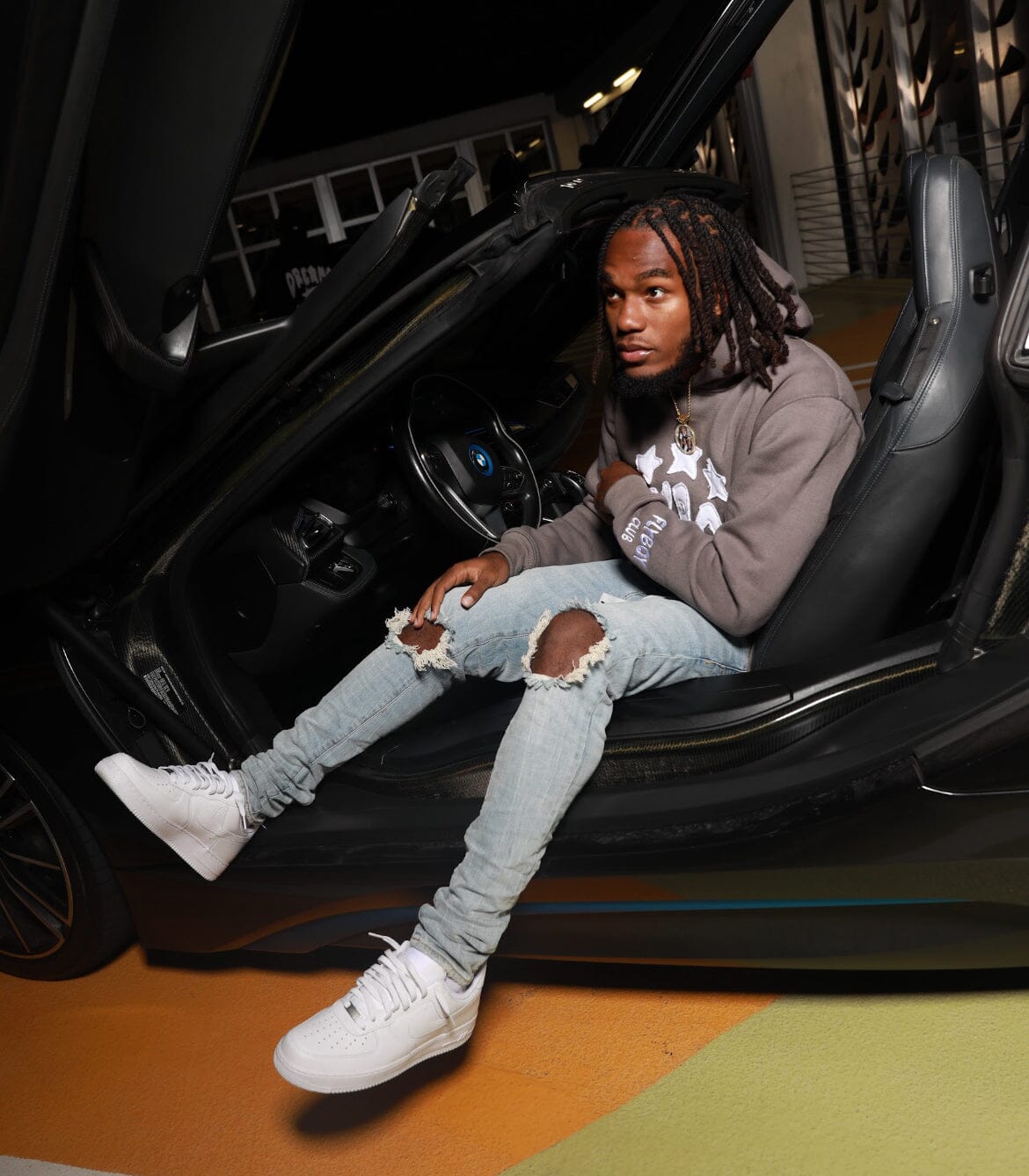Flyboy D2R Hoodie (GREY) Flyboy Apparel