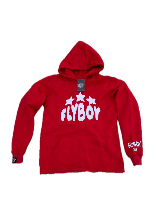 Flyboy D2R Hoodie (RED) Flyboy Apparel 