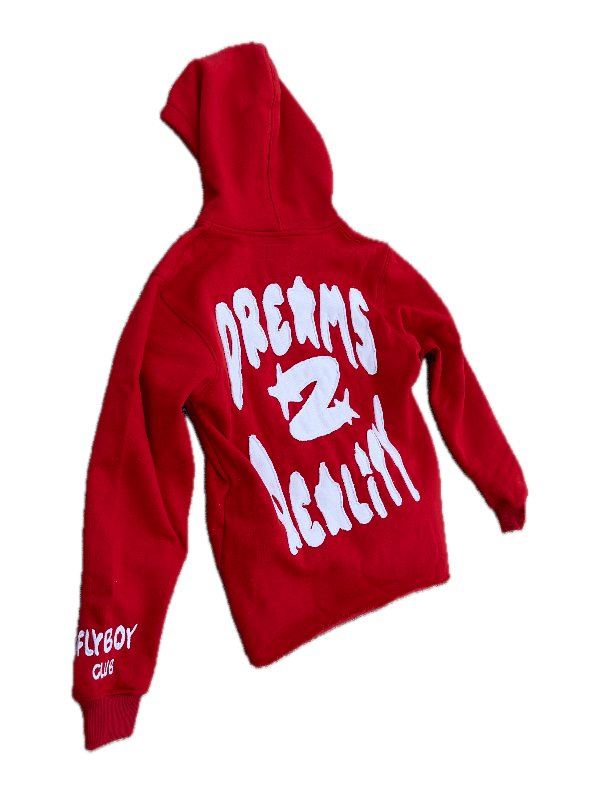 Flyboy D2R Hoodie (RED) Flyboy Apparel 