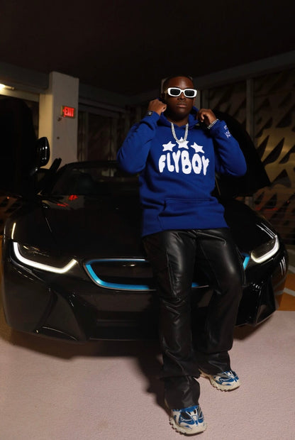 Flyboy D2R Hoodie (BLUE) Flyboy Apparel 
