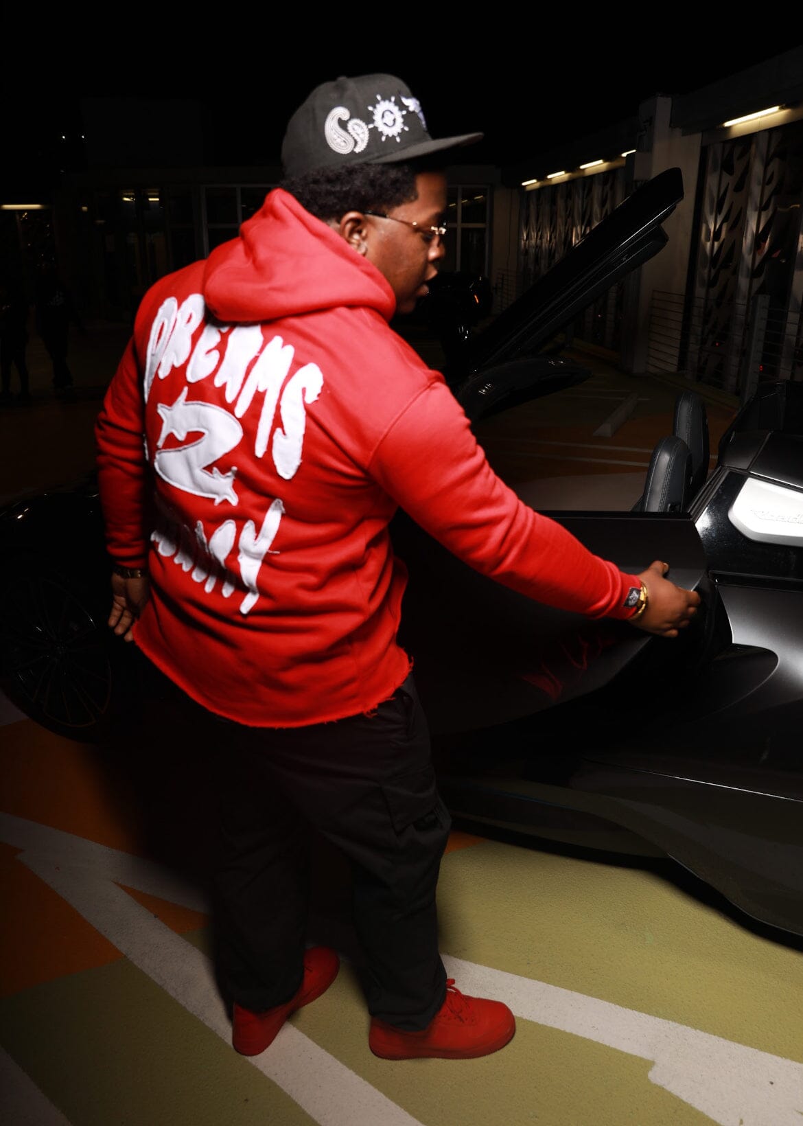 Flyboy D2R Hoodie (RED) Flyboy Apparel 