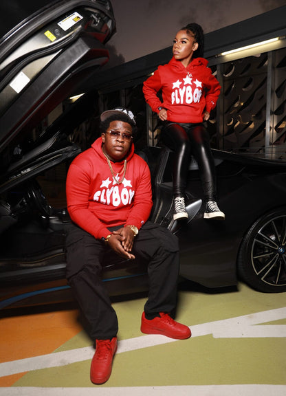 Flyboy D2R Hoodie (RED) Flyboy Apparel 