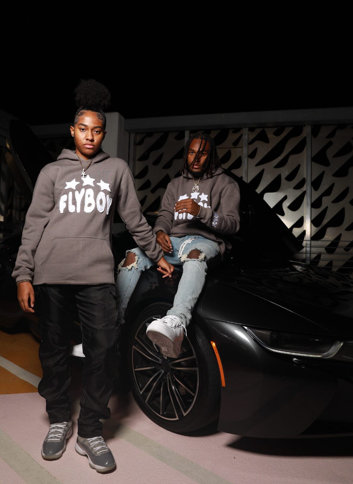 Flyboy D2R Hoodie (GREY) Flyboy Apparel 