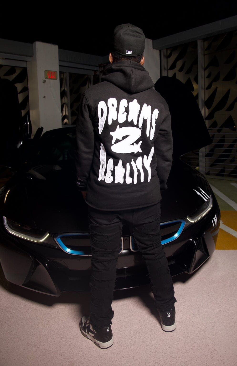 Flyboy D2R Hoodie (BLACK) Flyboy Apparel 